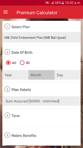 IME LIFE Screen 3