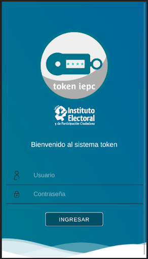 Android application IEPC Token Proceso Electoral screenshort