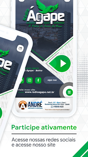 Rádio Ágape Bahia Screen 2