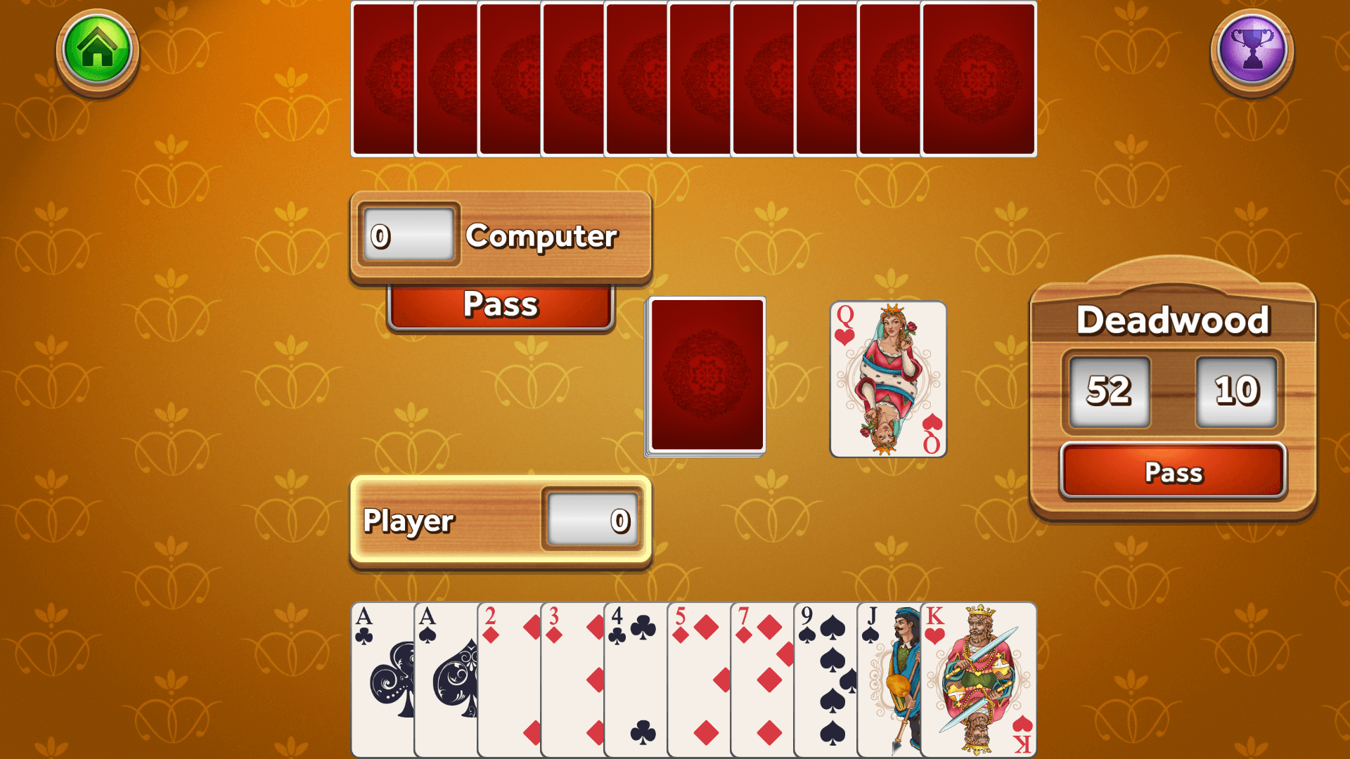 Android application Gin Rummy Deluxe screenshort