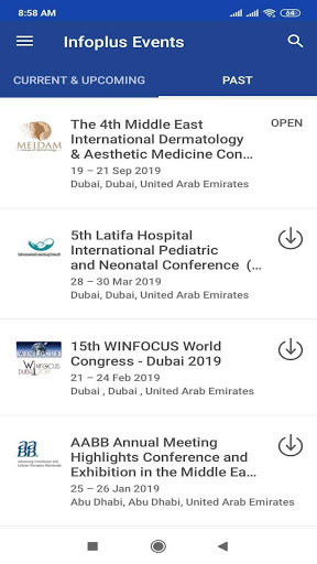 Infoplus Events Screenshot 2 - AppWisp.com