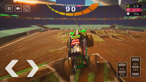 Android application Monster Truck Steel Titans Dri screenshort