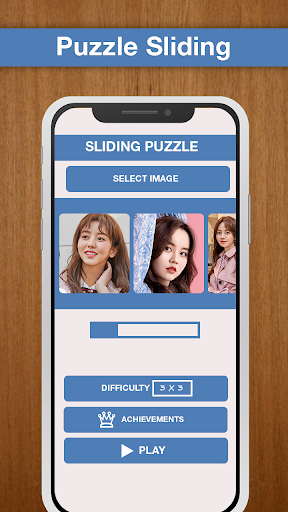 Slide Puzzle Kim So-hyun Game Screen 2