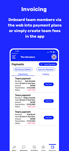 AnyClub - Your Club & Team App Screen 3