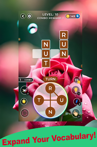 Android application Word Search Word Find Puzzle screenshort