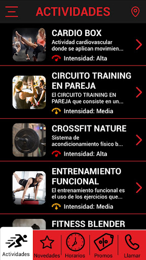 GYM NATURE Screen 2