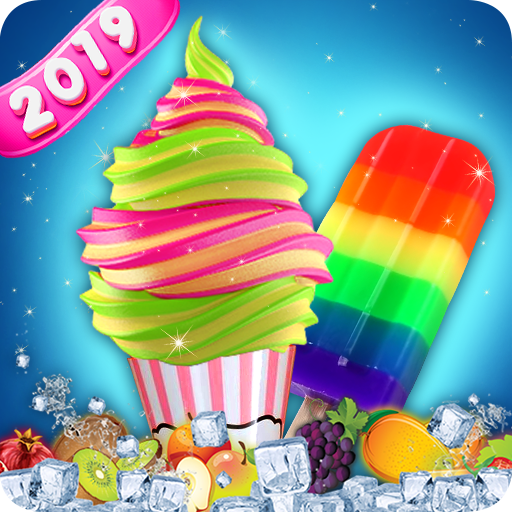 Yummy Ice Cream & cooking Game logo