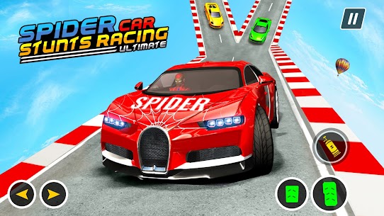 Spider Car Stunt Racing Mega Ramp New Car Games Apk app mod 1