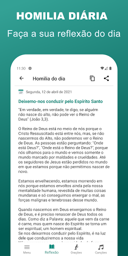 Orações e Liturgia Diária Screen 2