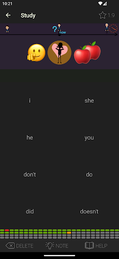 Android application English App screenshort