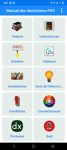 Aperçu de l'application