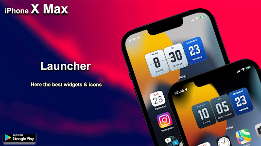 iPhone X Max Launcher