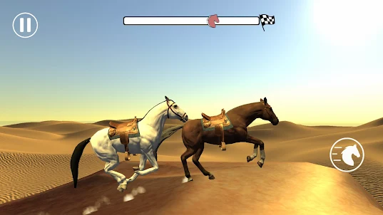 جراند صقر الصحراء - لعبة سباق