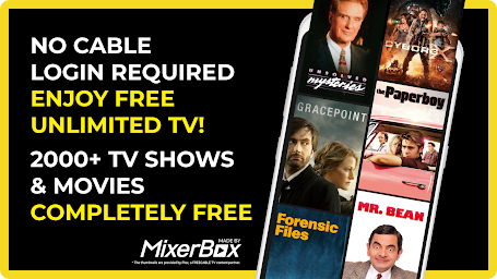 FREECABLE© TV App: Shows, News