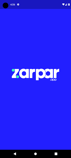 Android application Zarpar screenshort