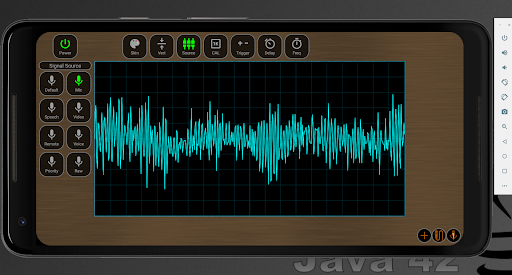 J42 Dual Trace Oscilloscope Screen 3