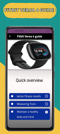 Fitbit Versa 4 guide - Apps on Google Play