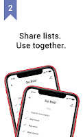 screenshot of Easy to-do list | grocery list