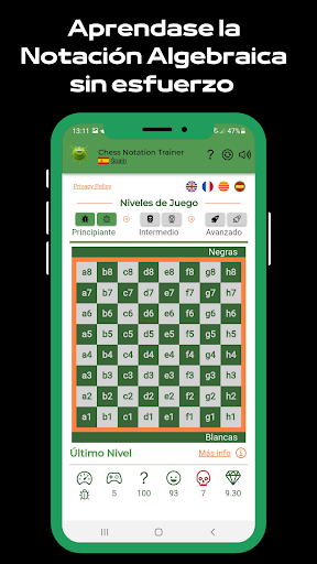 Vista previa de la aplicación