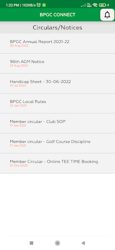 Android application BPGC Connect screenshort
