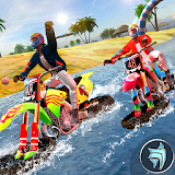 Real Water Surfer Bike Racing - Floating Drive icon