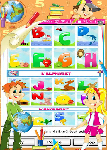 Android application Français Pour L'enfants screenshort