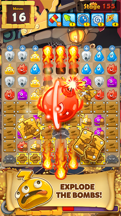 MonsterBusters: Match 3 Puzzle - 1.3.98 - (Android)