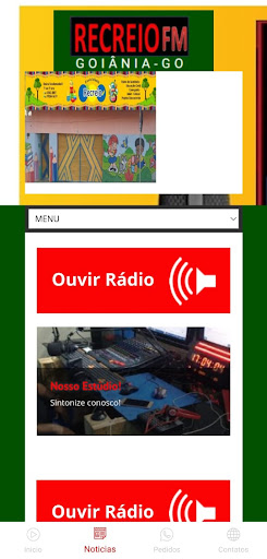 Rádio Recreio FM Goiânia Screen 2