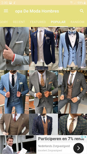 Fashion Clothing For Men