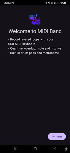 MIDI Band - Live Looper Studio