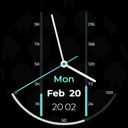 Counter Clockwise Watch Face - 2.0.1 - (Android)
