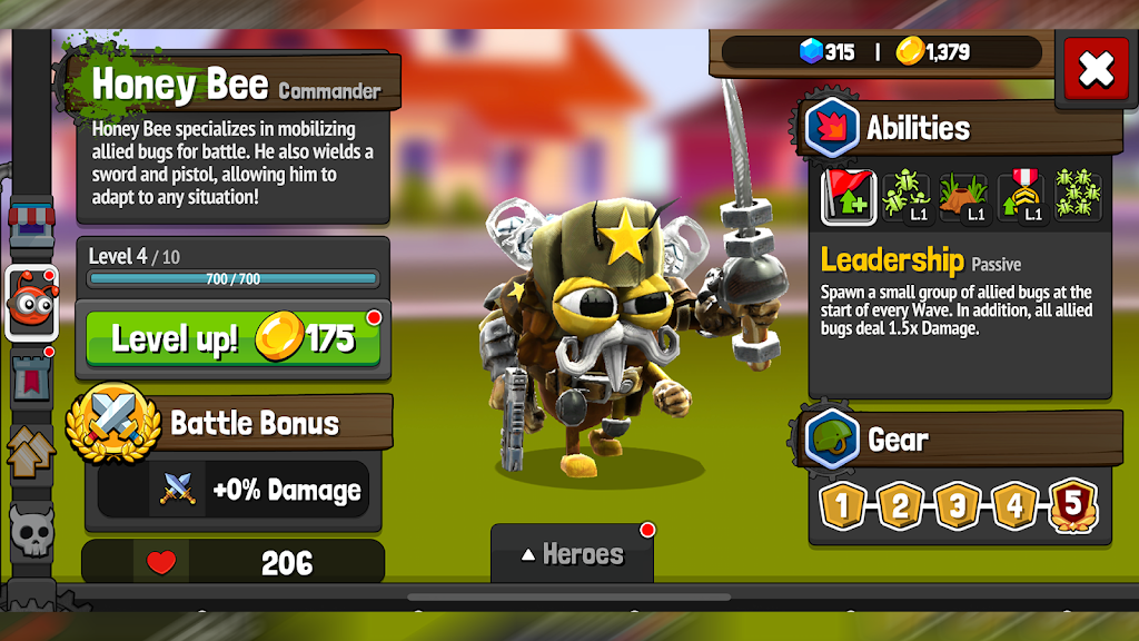 [Game Android] Bug Heroes Tower Defense