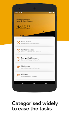 Haadee Admin Panel Screen 3
