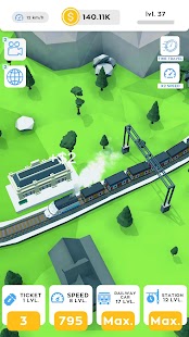 Idle Train Railway Screenshot