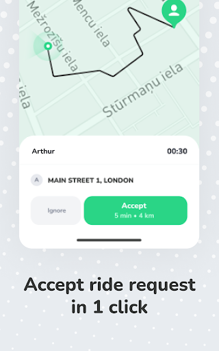 Android application SCOOT Driver screenshort