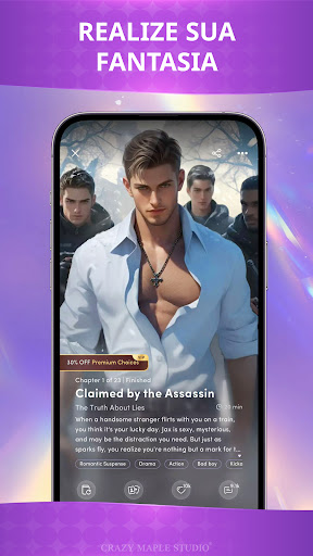 Chapters: Romances Interativos Captura de Tela do Aplicativo Android 6