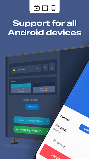 Android application VPN Korea - fast Korean VPN screenshort
