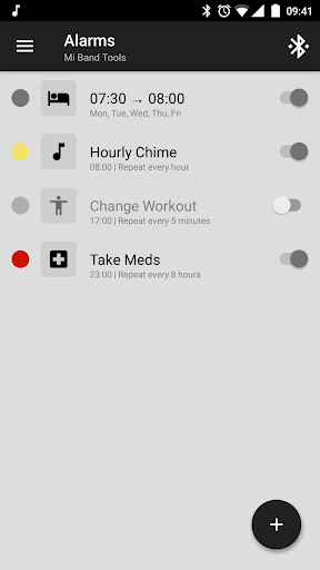 Screenshot of Tools & Mi Band