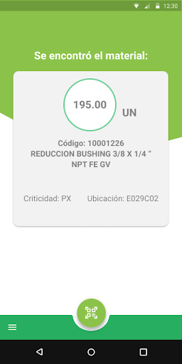 Almacén MRO App