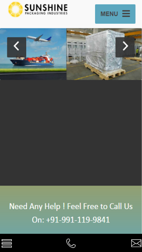Android application Sun shine packaging screenshort