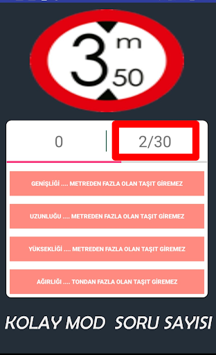 Trafik İşaretleri Sınavlı Reklamsız