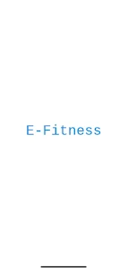 E-Fitness Gym