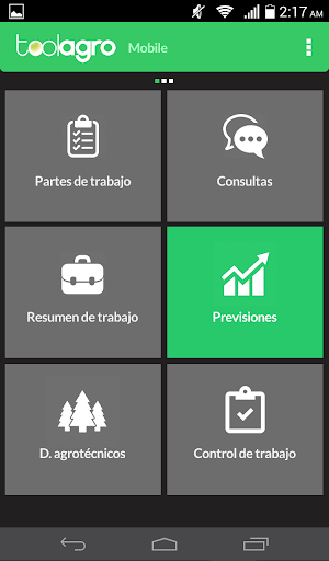Toolagro Mobile Screen 2
