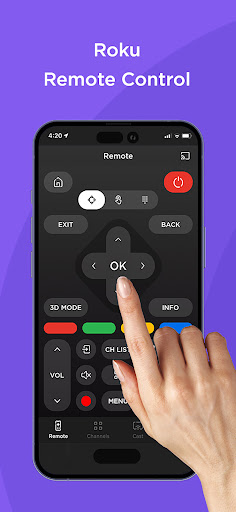Android application Roku Remote & TV Cast screenshort