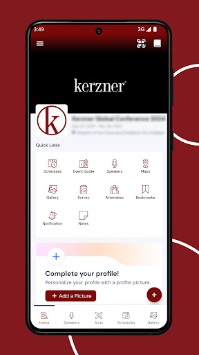 Kerzner International Events Screen 2