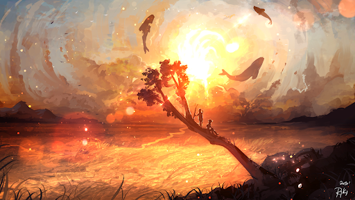 Android application Artistic Sunset Wallpapers screenshort