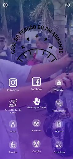 Android application CASA DO PERDÃO DO PAI ARMANDO screenshort