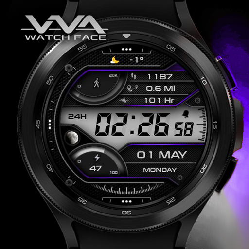 VVA21 Digital Watchface