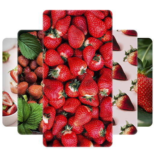 Strawberry Wallpaper HD logo