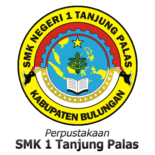 Perpus SMK 1 Tanjung Palas logo